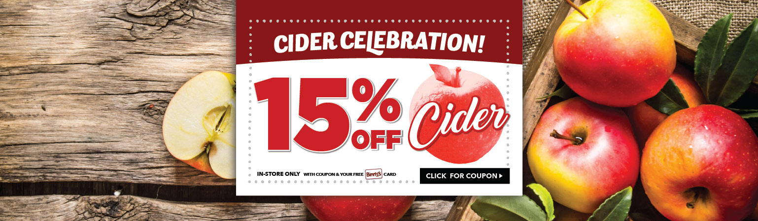 Binny's coupons