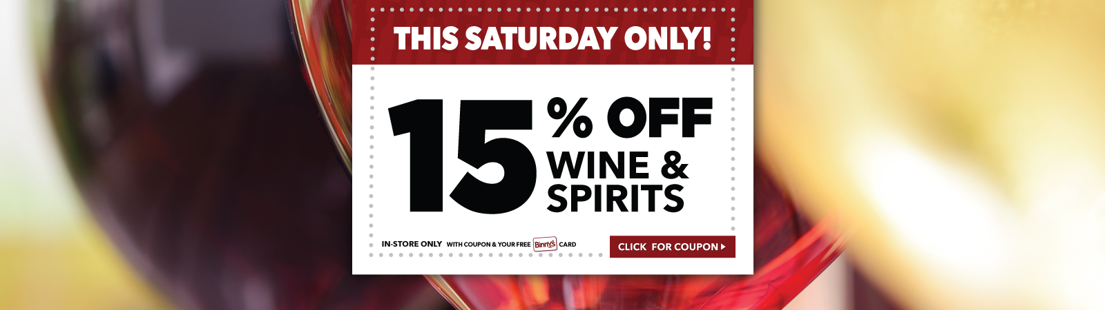 Binny's coupons