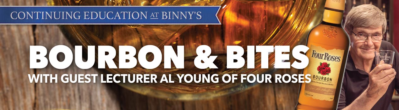 Bourbon and Bites with guest lecturer Al Young of Four Roses