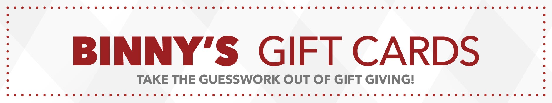 Binny S Gift Card - gift cards binny s beverage depot Binny S Gift Card - gift cards binny s beverage depot