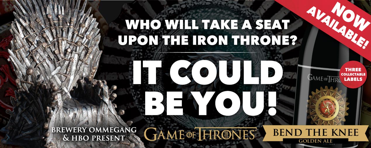 Who Will Take A Seat Upon The Iron Throne?It Could Be You!