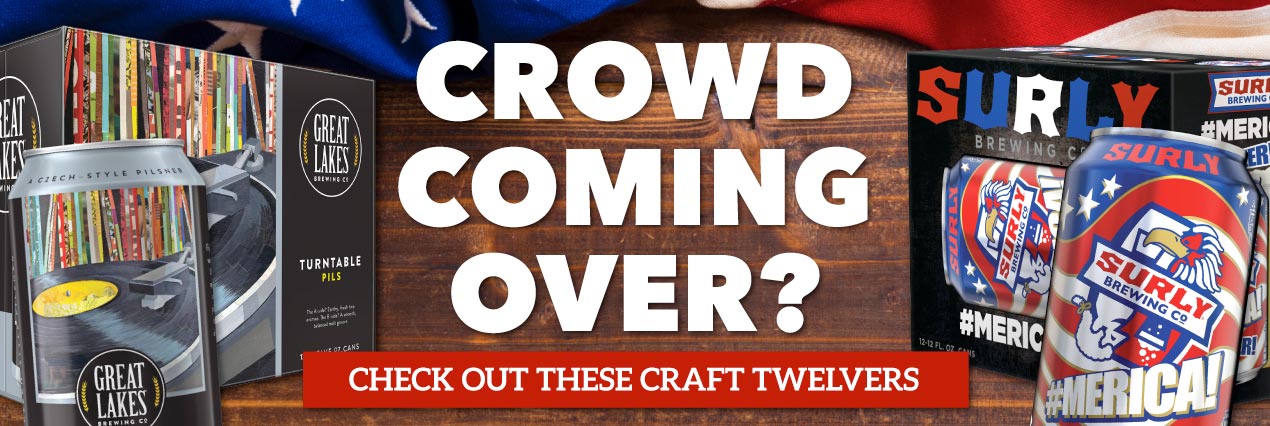 Crowd Coming Over?Check Out These Craft Twelvers